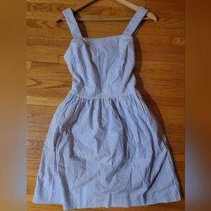 J. Crew seersucker dress